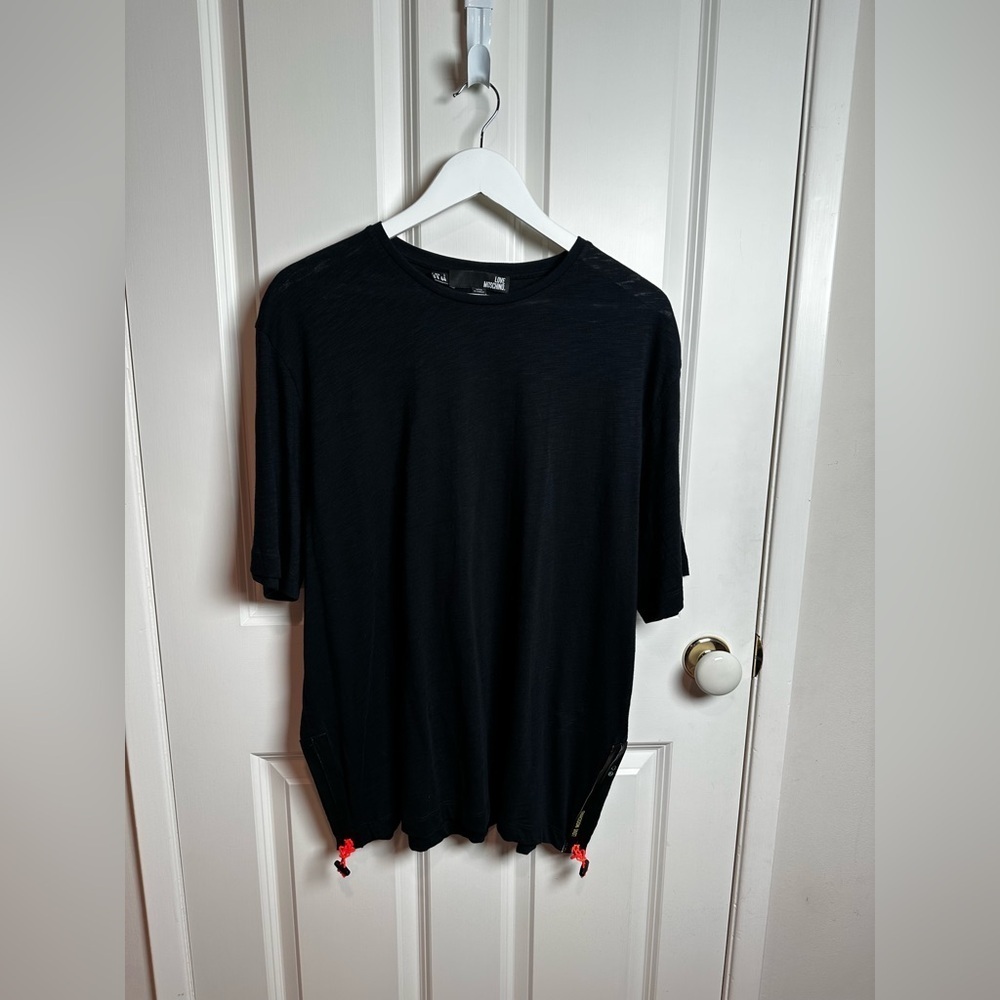 Love Moschino Black Short Sleeve Women's Tee